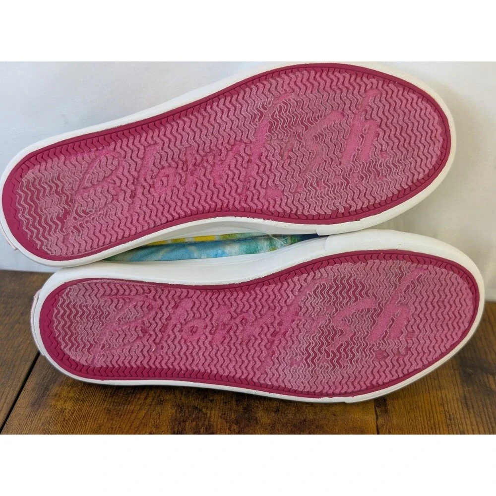 Blowfish Malibu Play Rainbow Tie Dye Slip On Canvas Sneakers Size 2